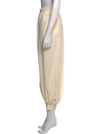 Chloé Silk Straight Leg Pants