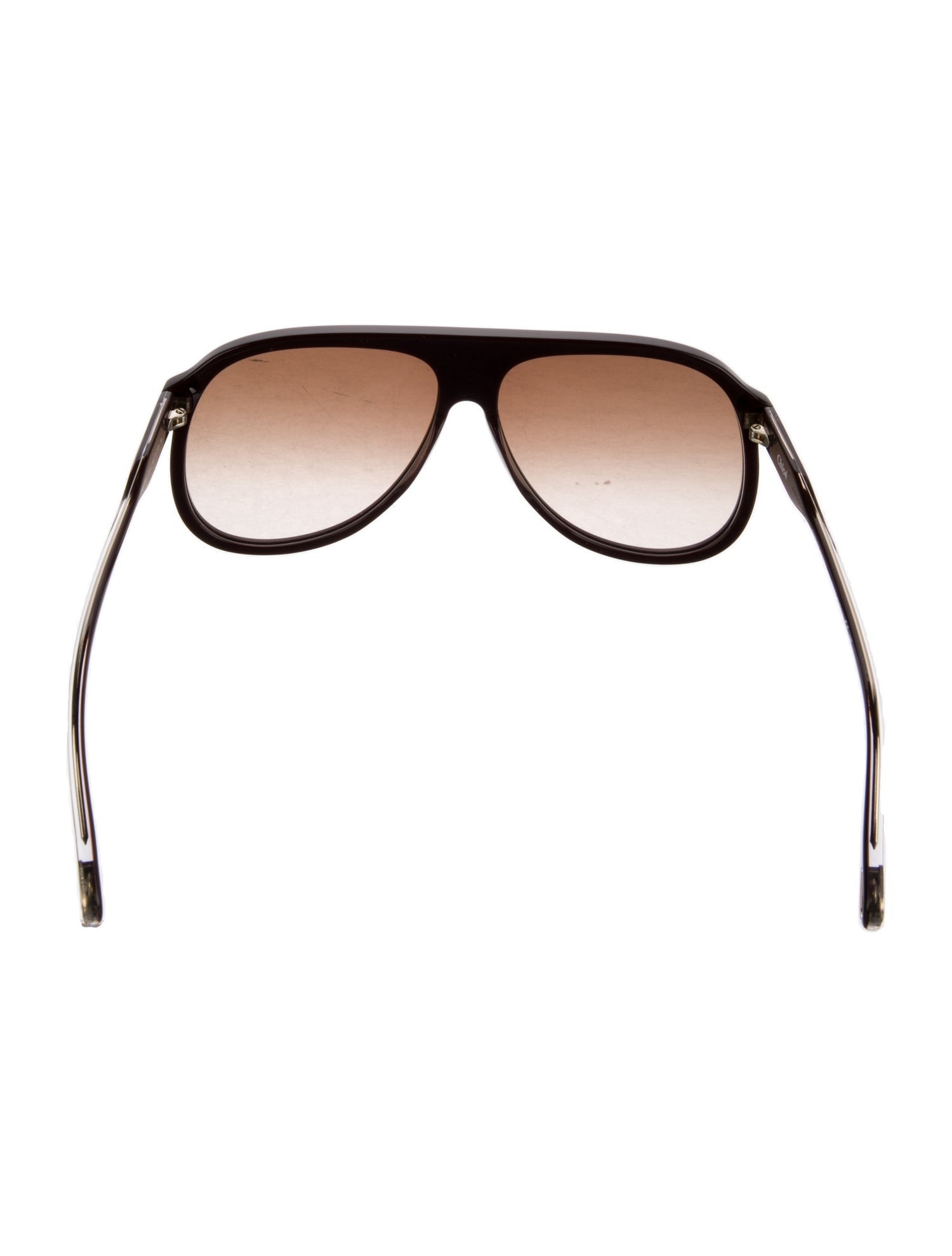 Chloé Aviator Gradient Sunglasses