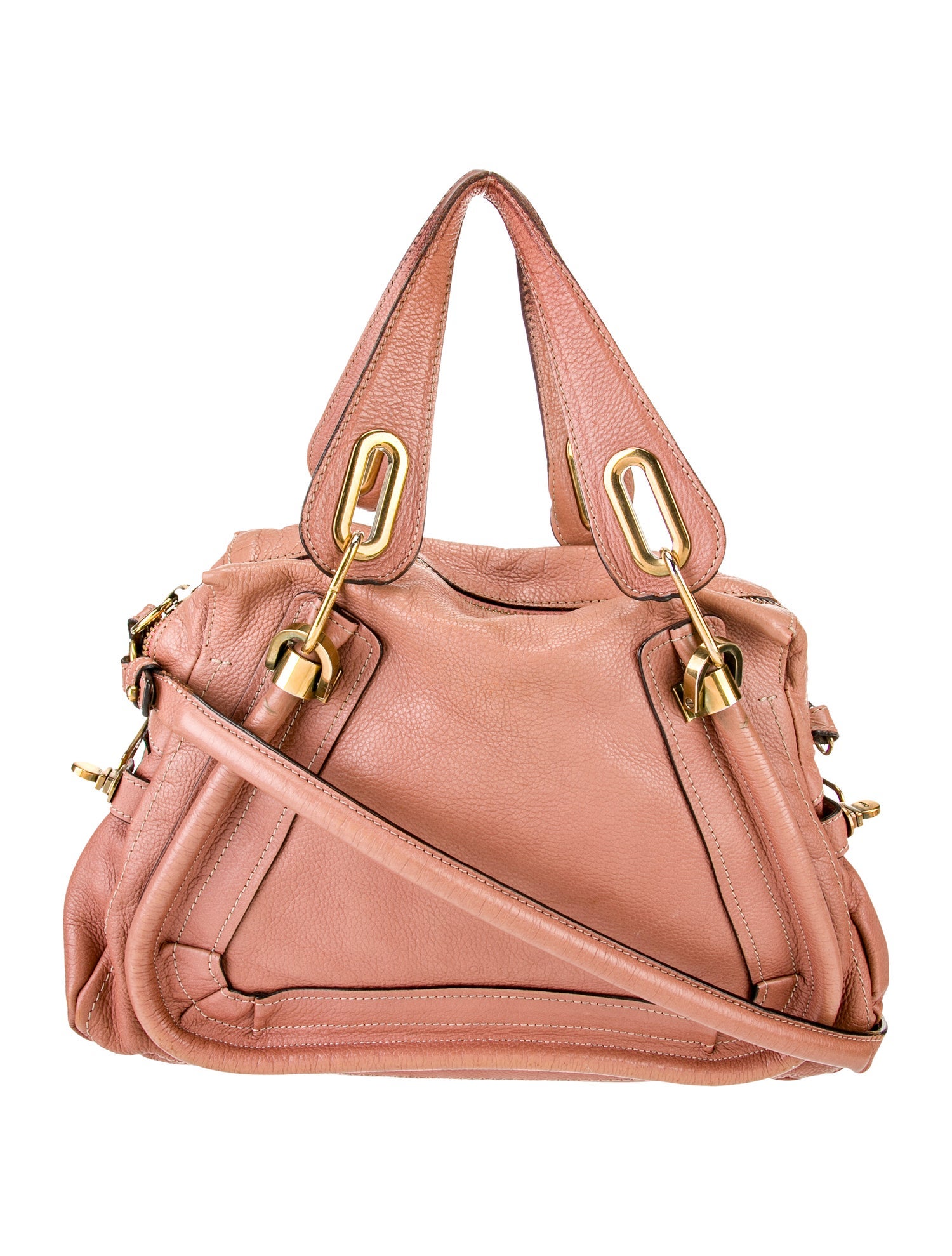 Chloé Leather Top Handle Bag