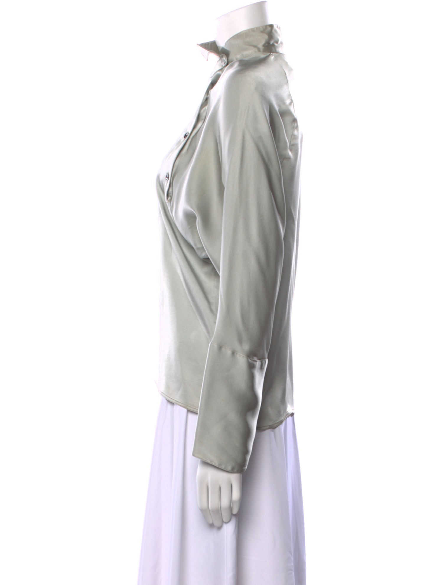 Chloé Vintage Mock Neck Top