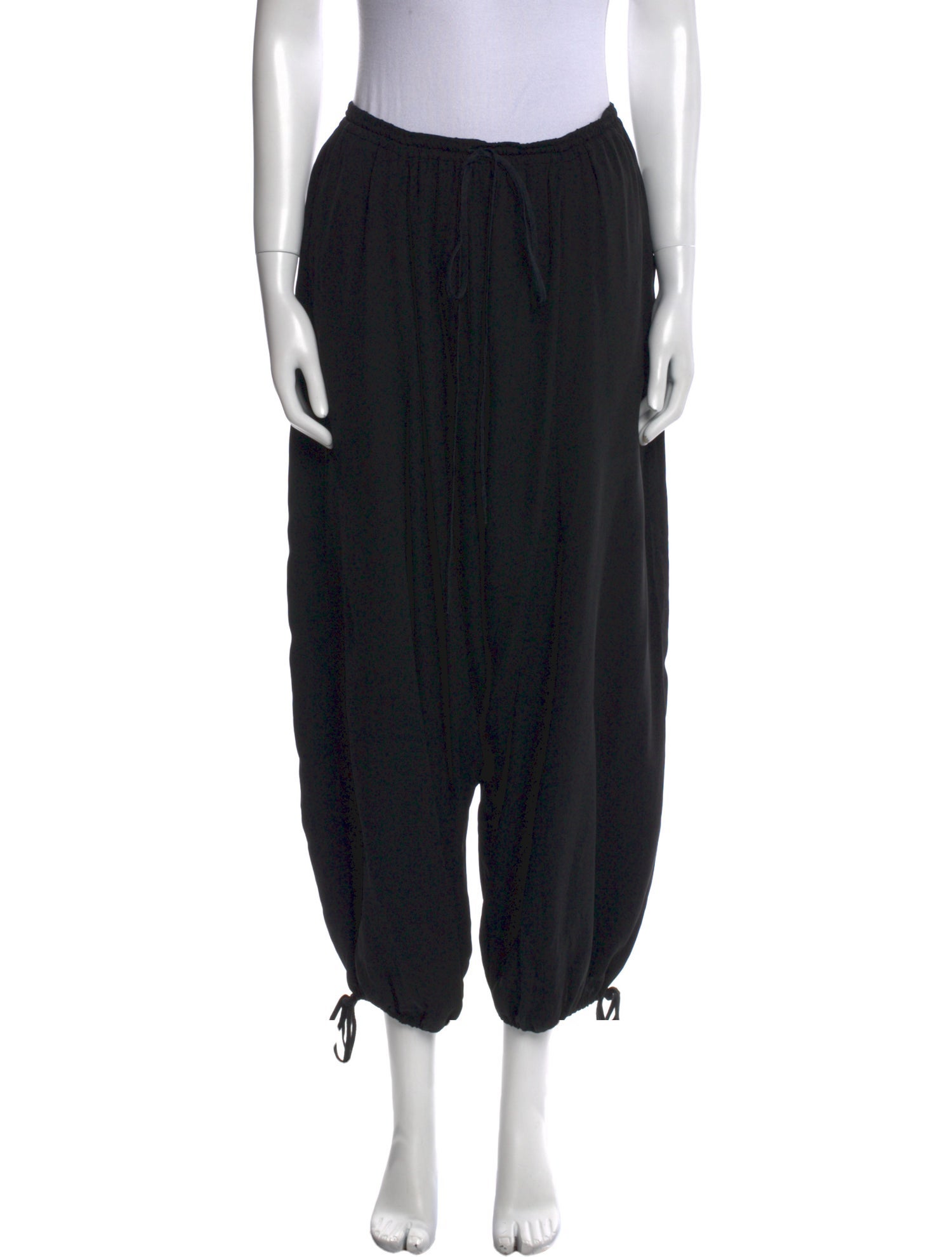 Chloé Silk Straight Leg Pants