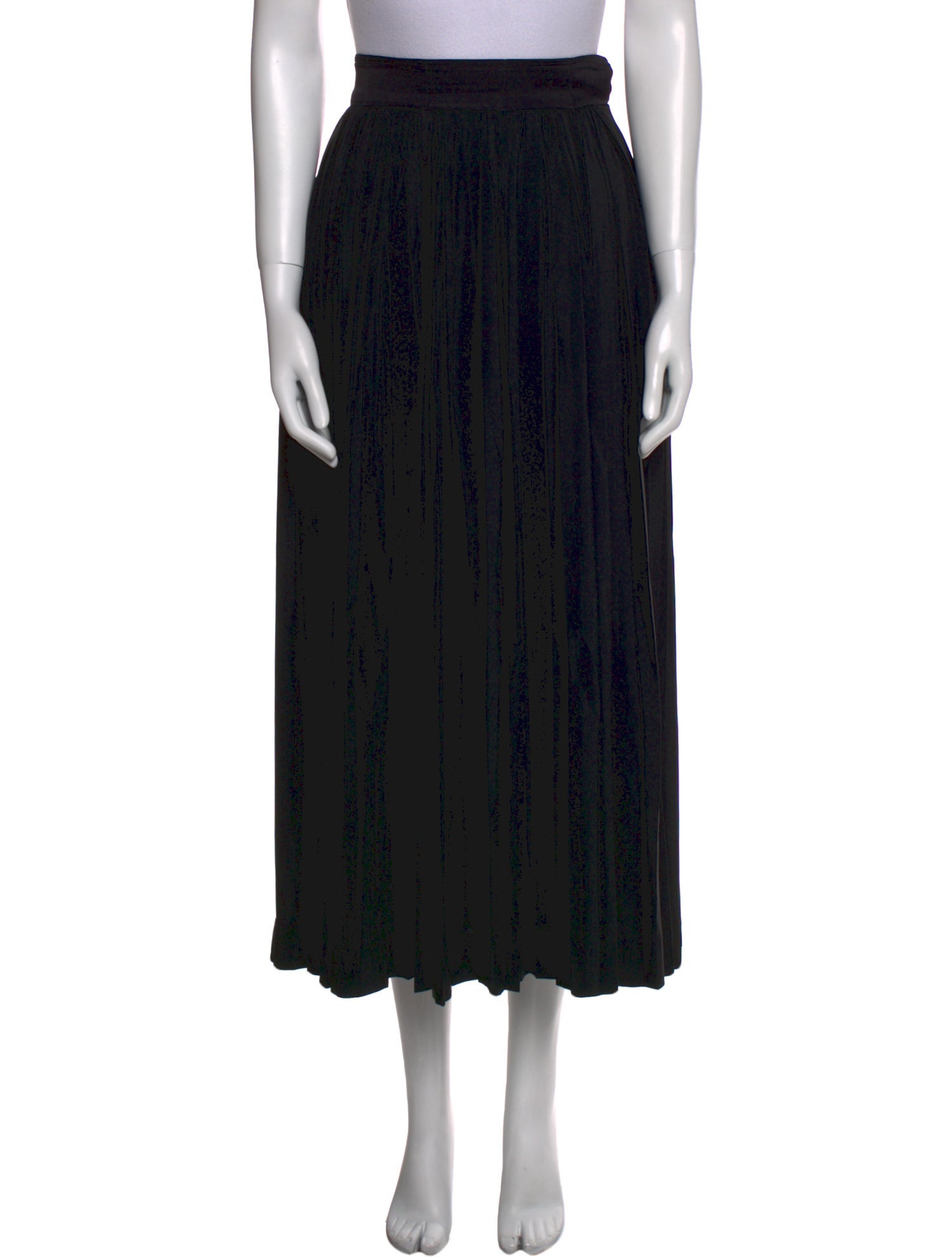 Chloé Silk Midi Length Skirt