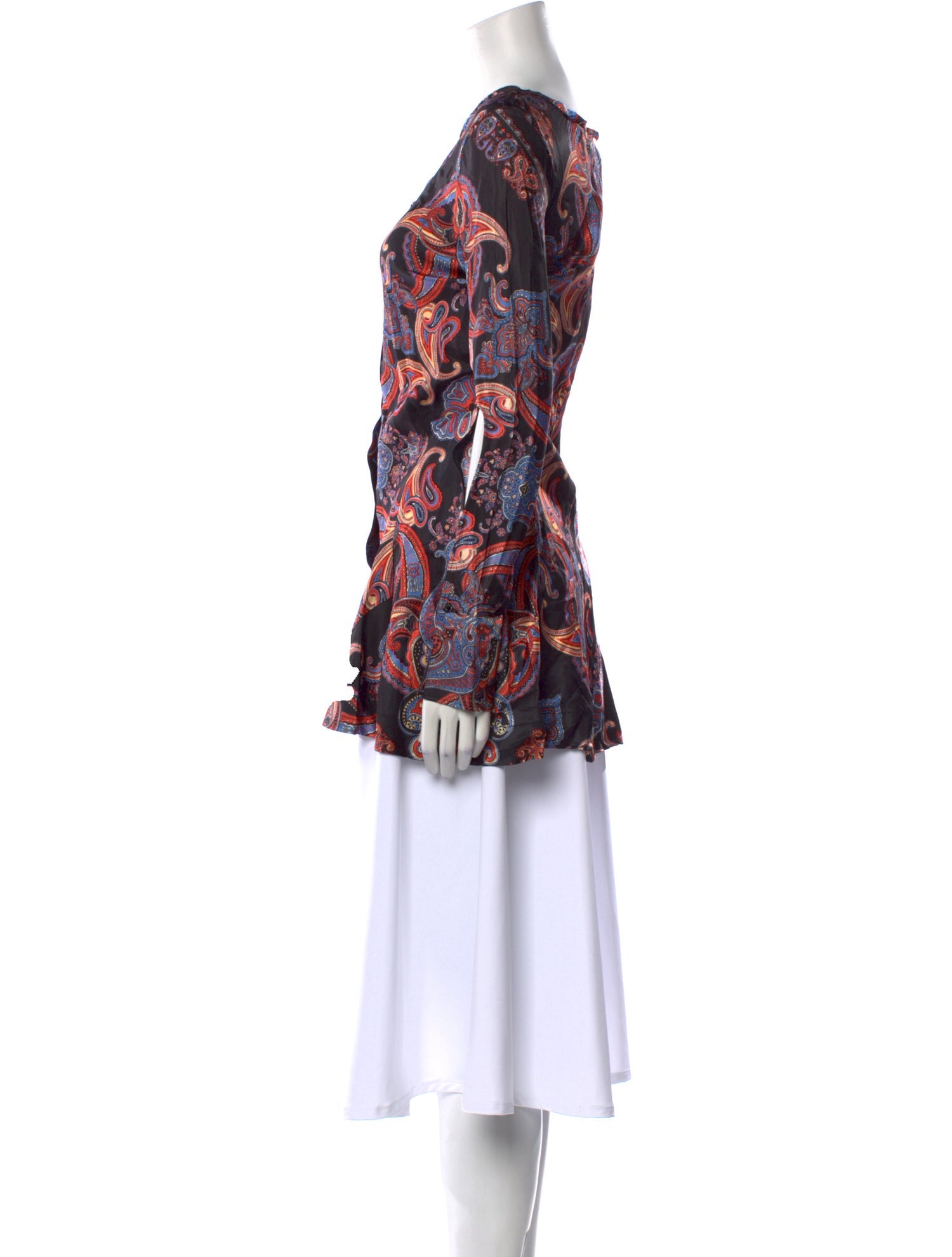 Chloé Paisley Print Scoop Neck Tunic w/ Tags