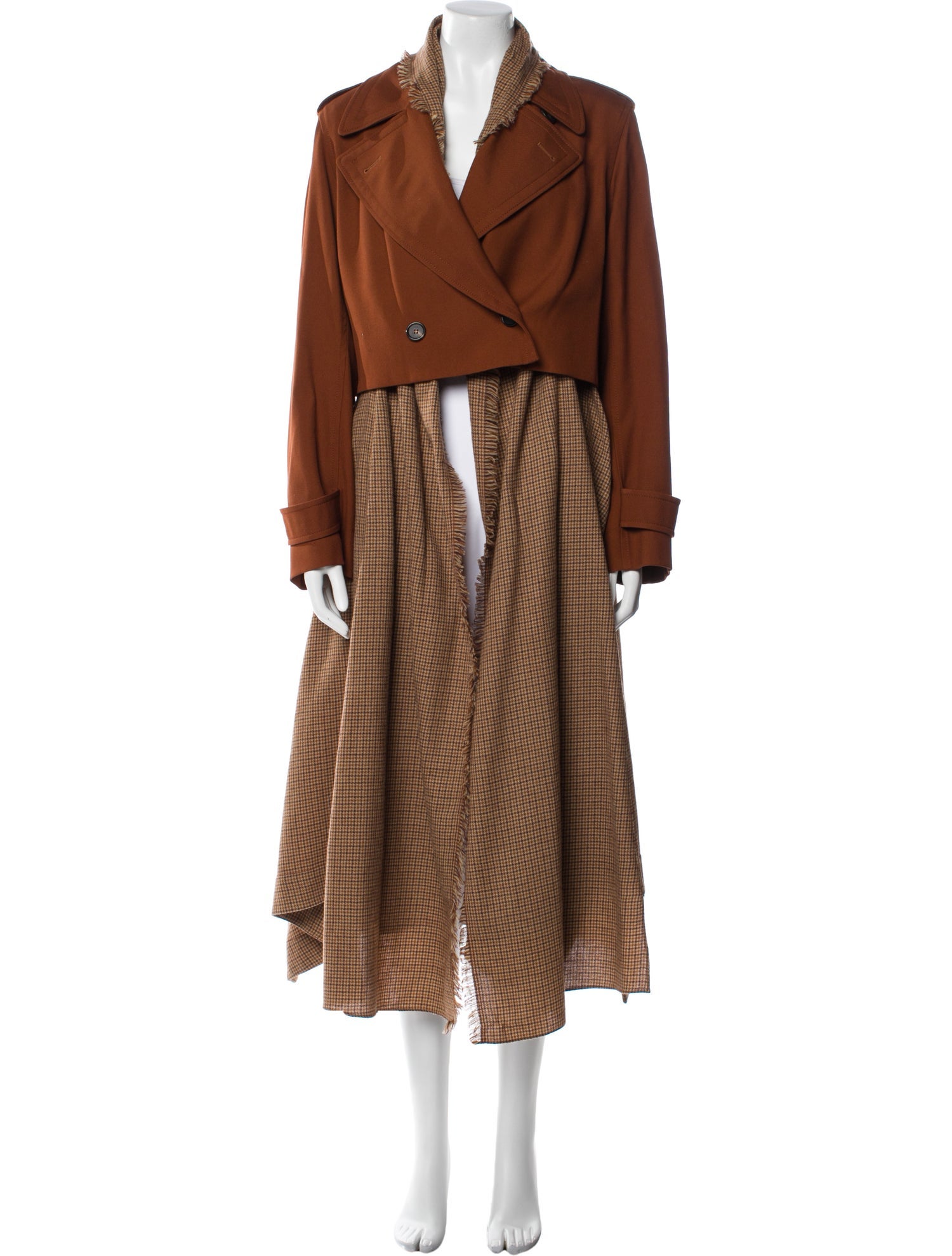 Chloé Virgin Wool Trench Coat