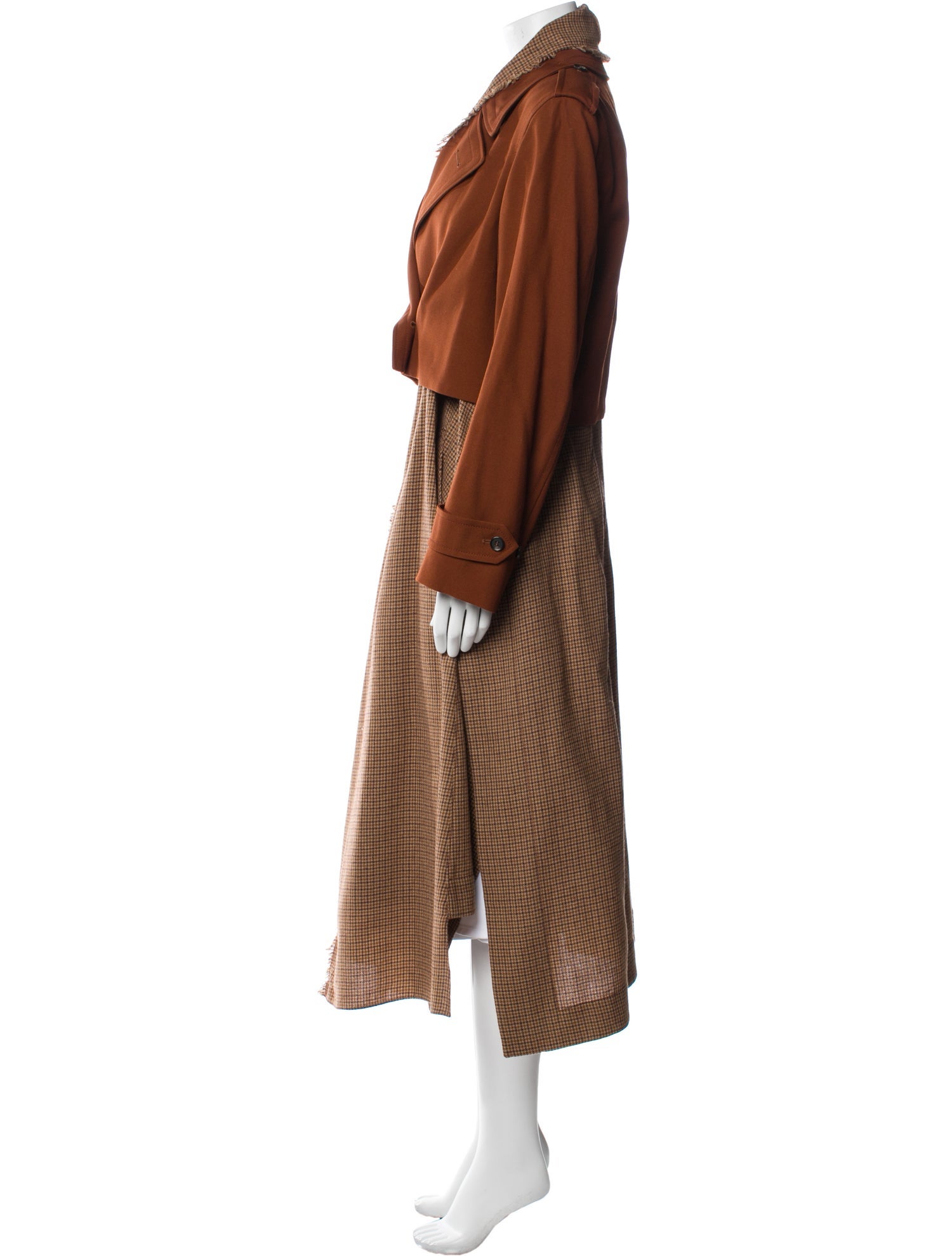 Chloé Virgin Wool Trench Coat