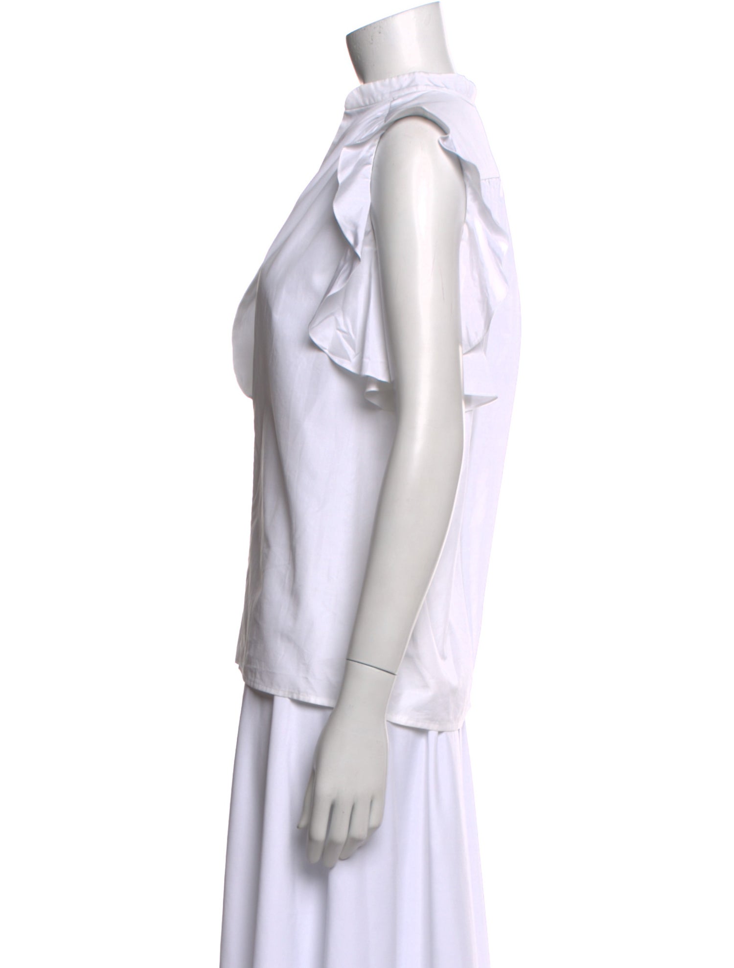 Chloé 2012 Mock Neck Blouse