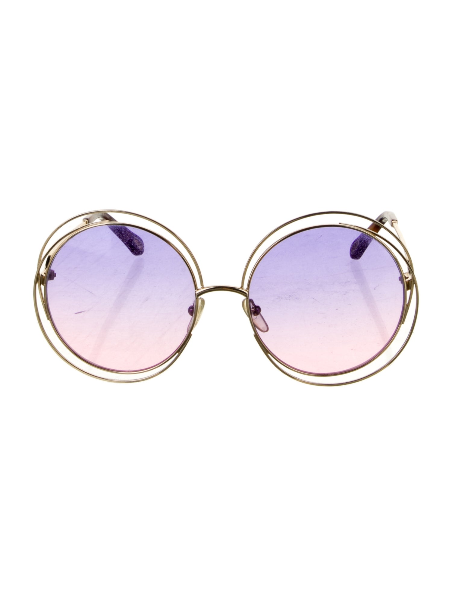 Chloé Oversize Gradient Sunglasses