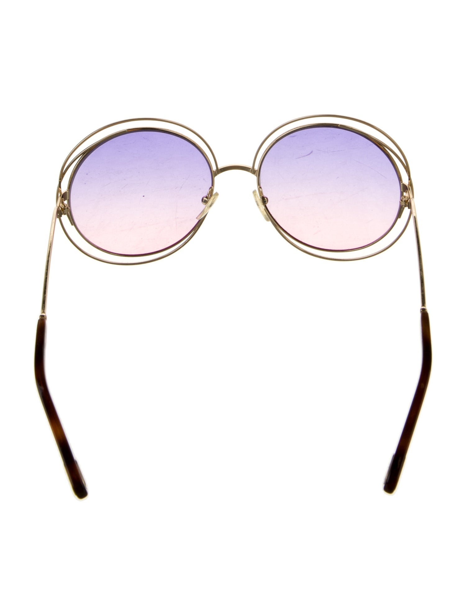 Chloé Oversize Gradient Sunglasses