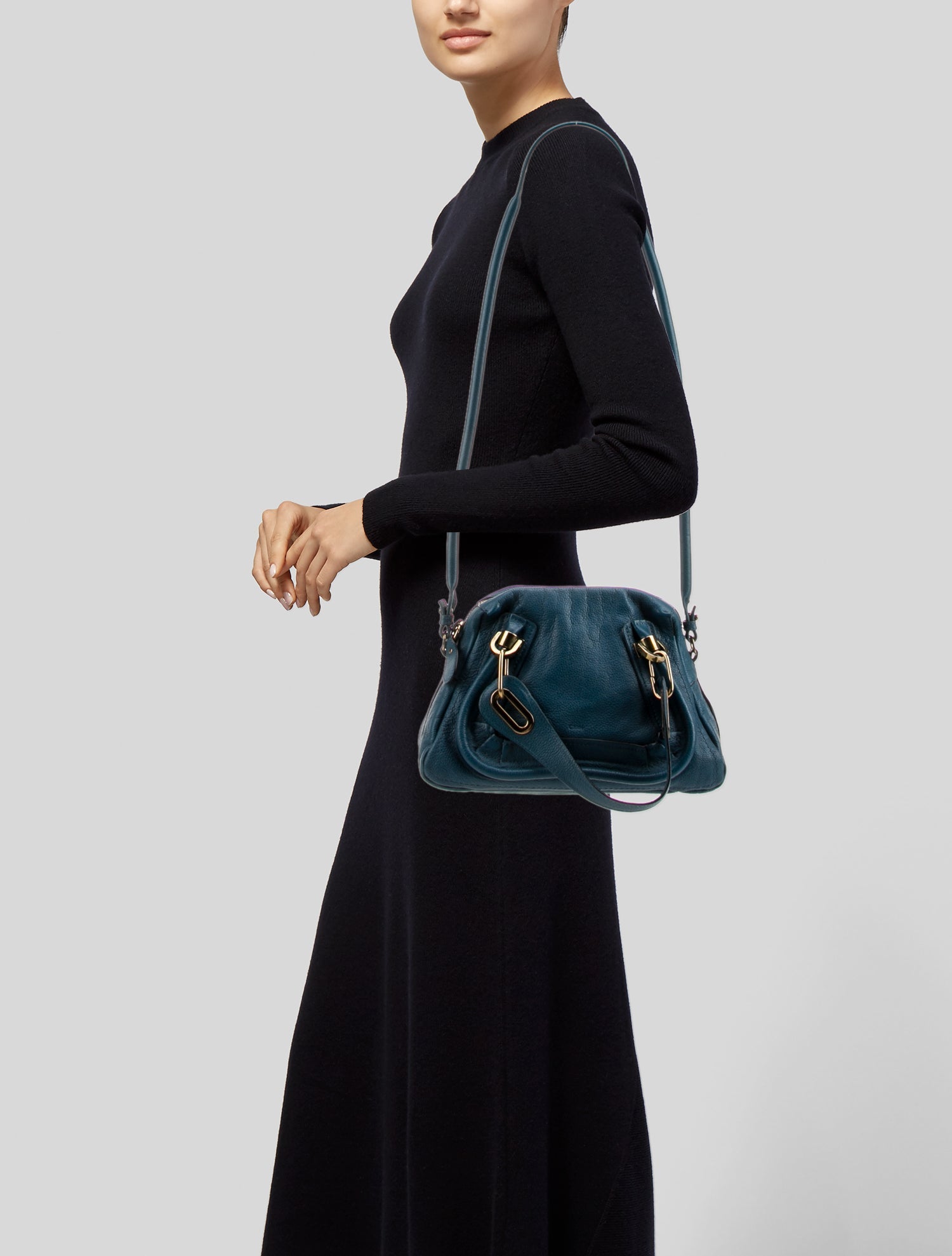 Chloé Leather Top Handle Bag