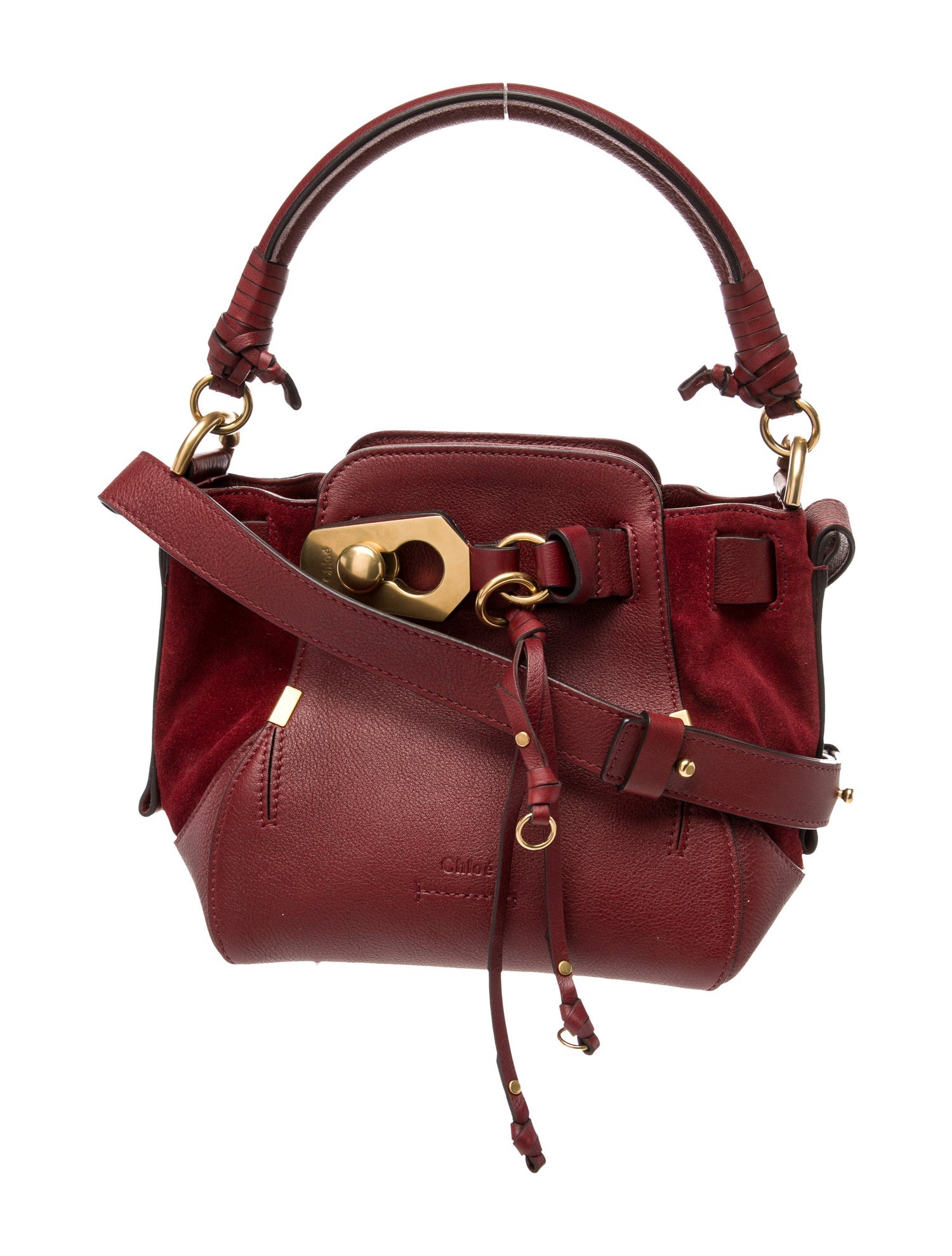 Chloé Leather Bucket Bag