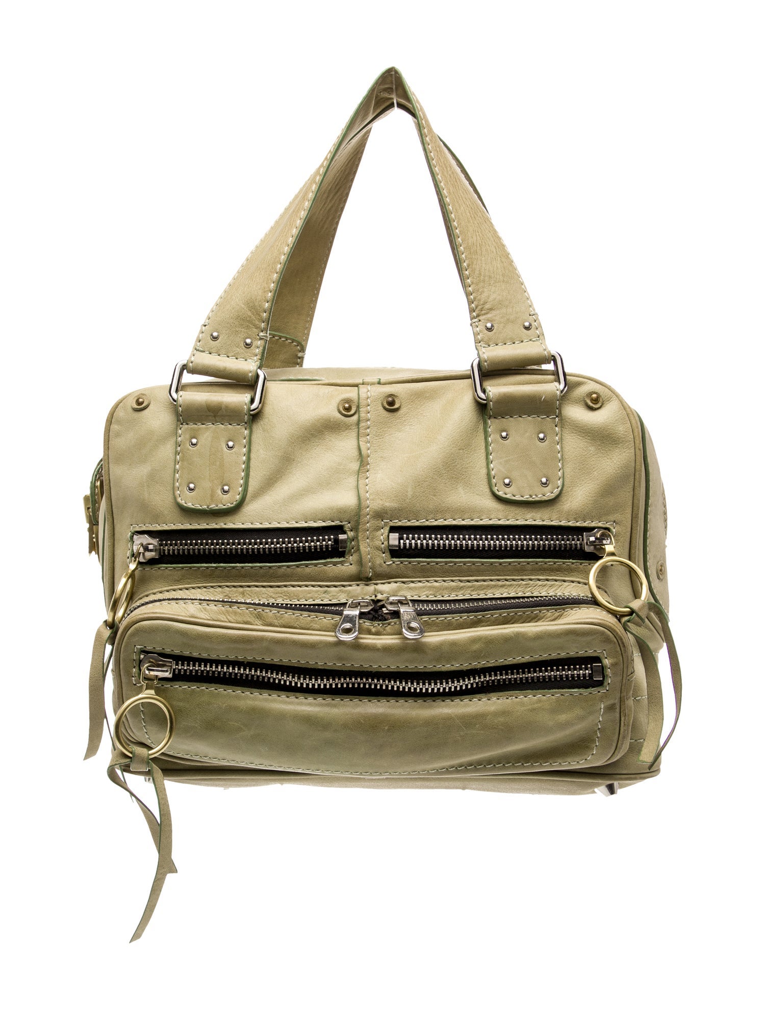 Chloé Leather Top Handle Bag