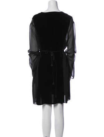 Chloé V-Neck Knee-Length Dress