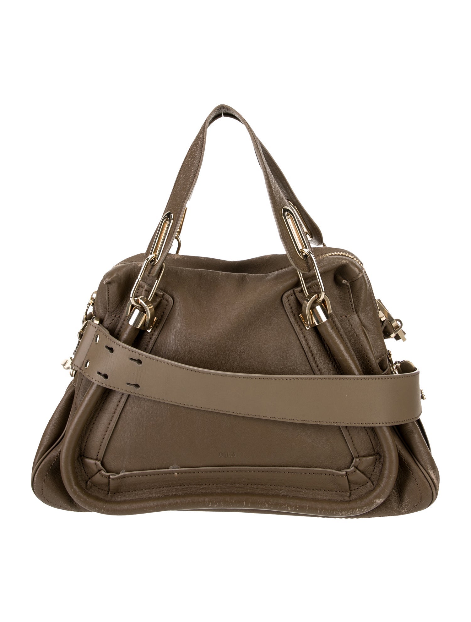 Chloé Leather Top Handle Bag