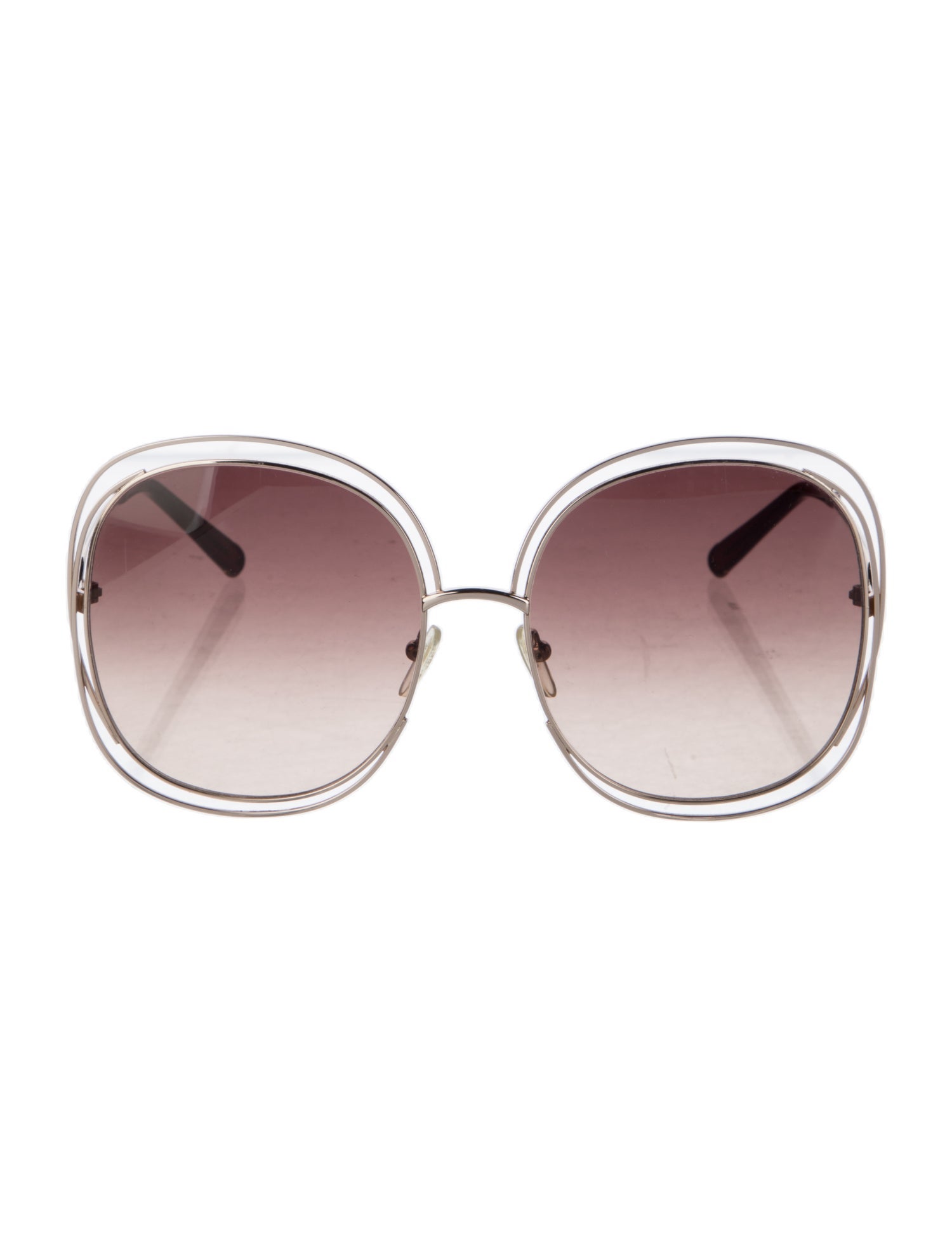 Chloé Oversize Gradient Sunglasses