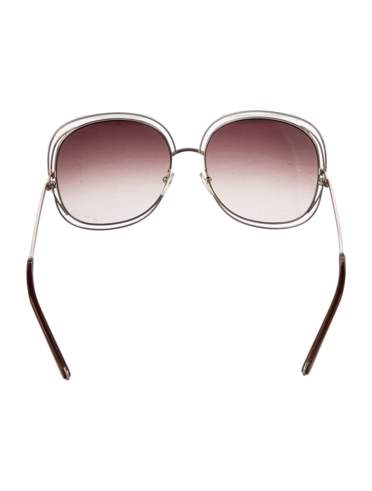 Chloé Oversize Gradient Sunglasses