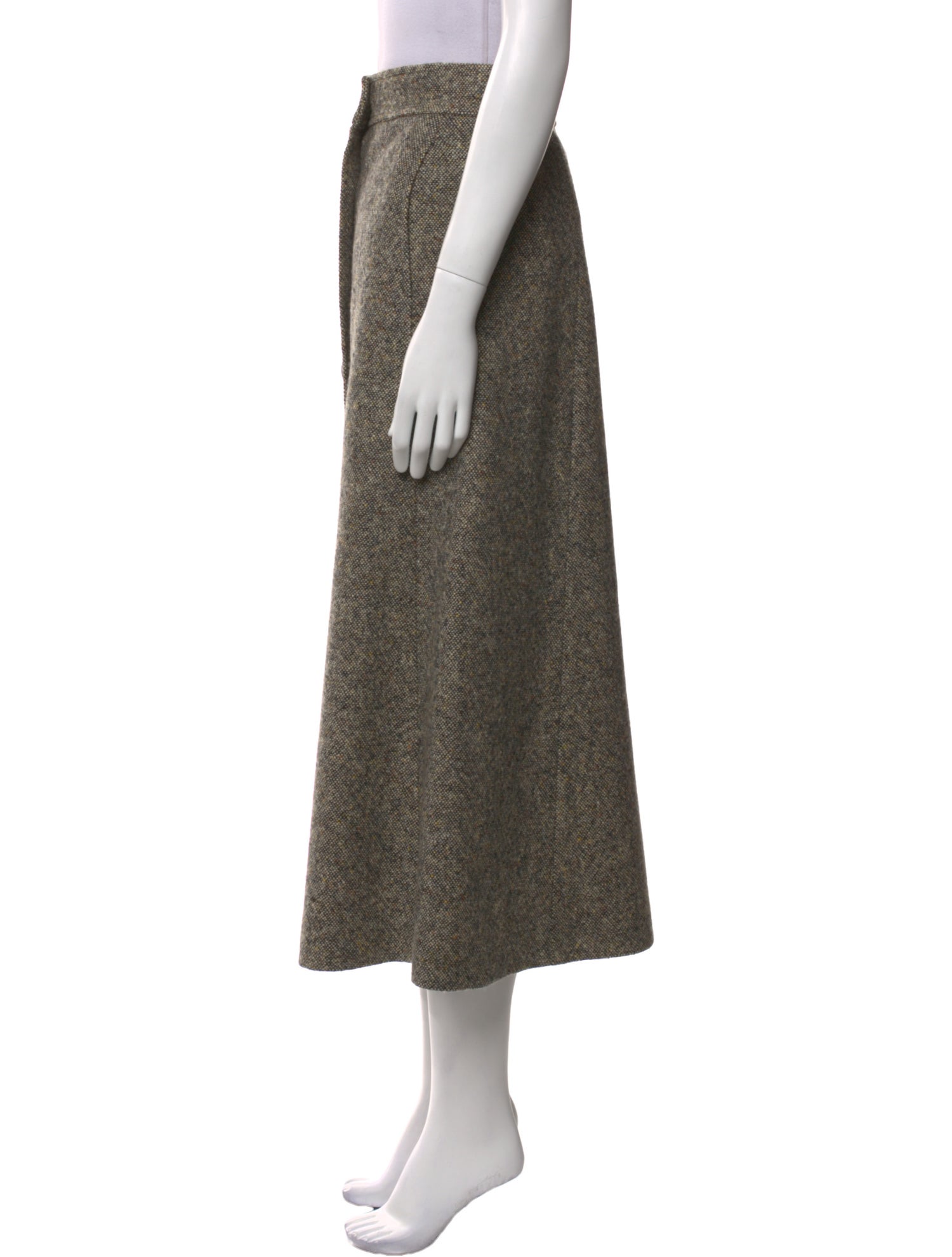 Chloé Virgin Wool Midi Length Skirt w/ Tags