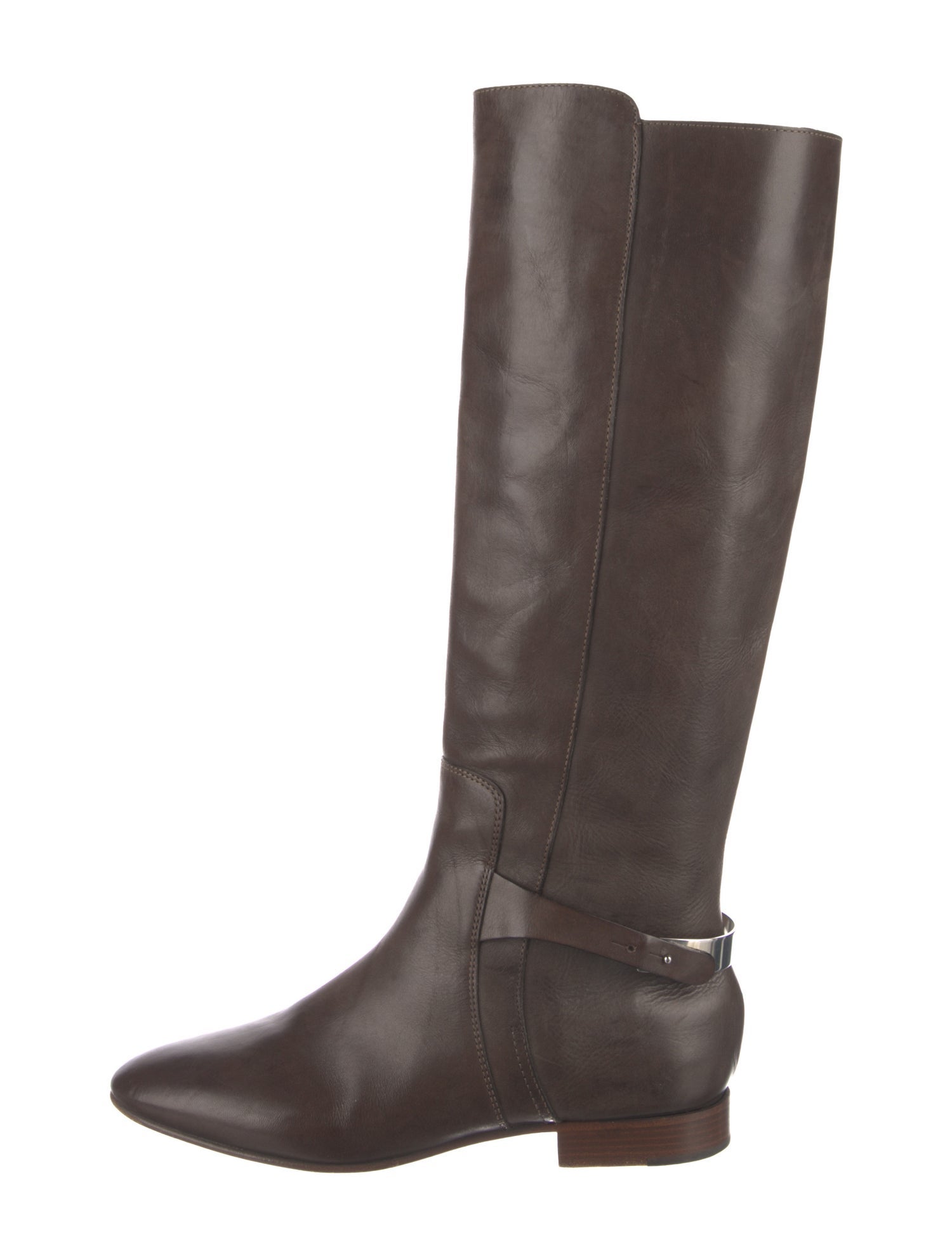 Chloé Leather Riding Boots