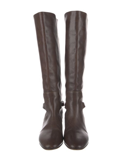 Chloé Leather Riding Boots