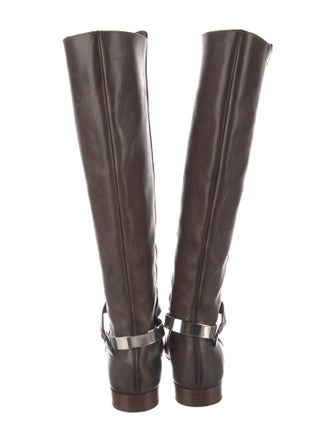 Chloé Leather Riding Boots