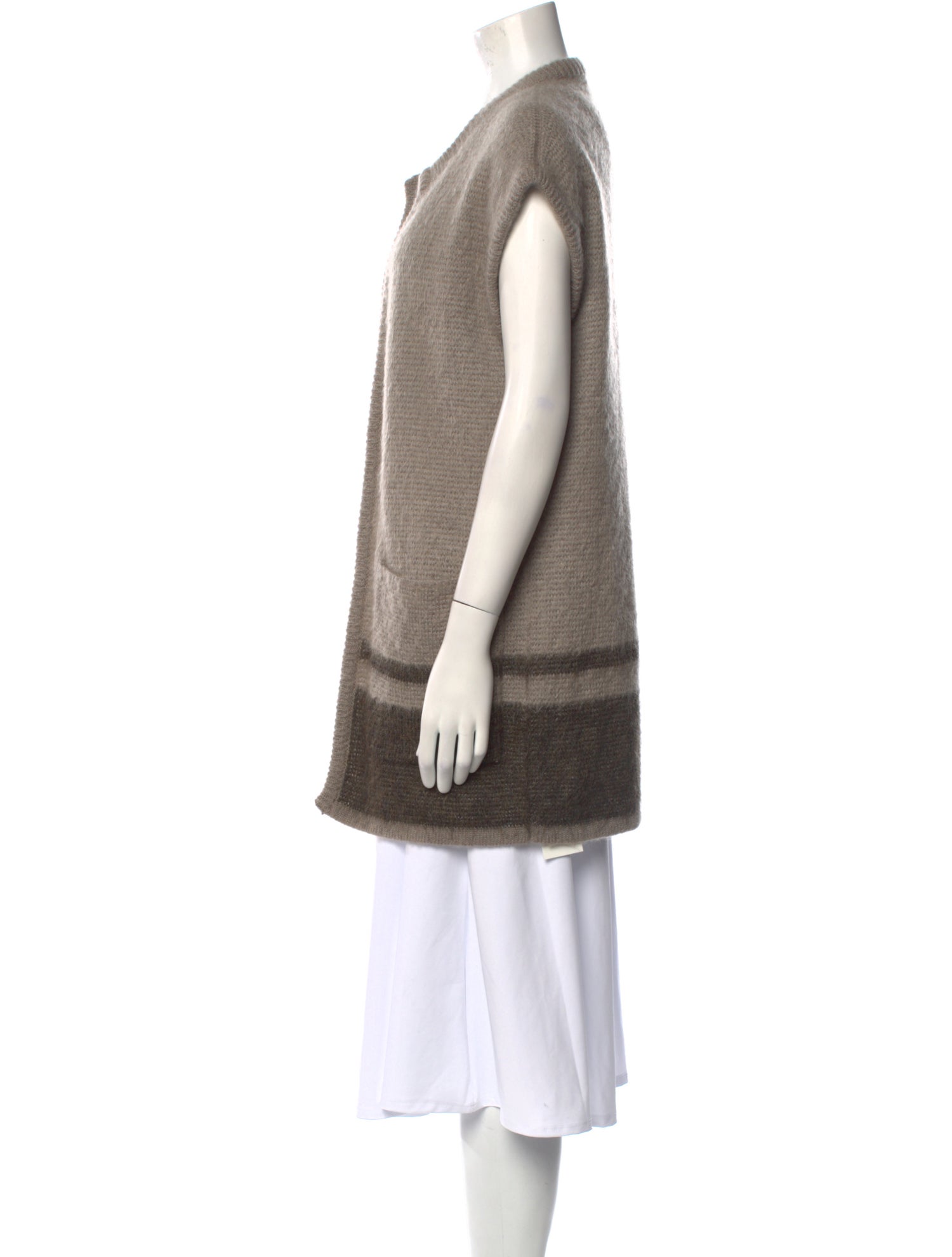 Chloé Open Front Sweater