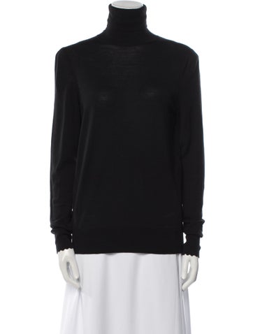 Chloé Knitwear Wool Turtleneck Sweater M