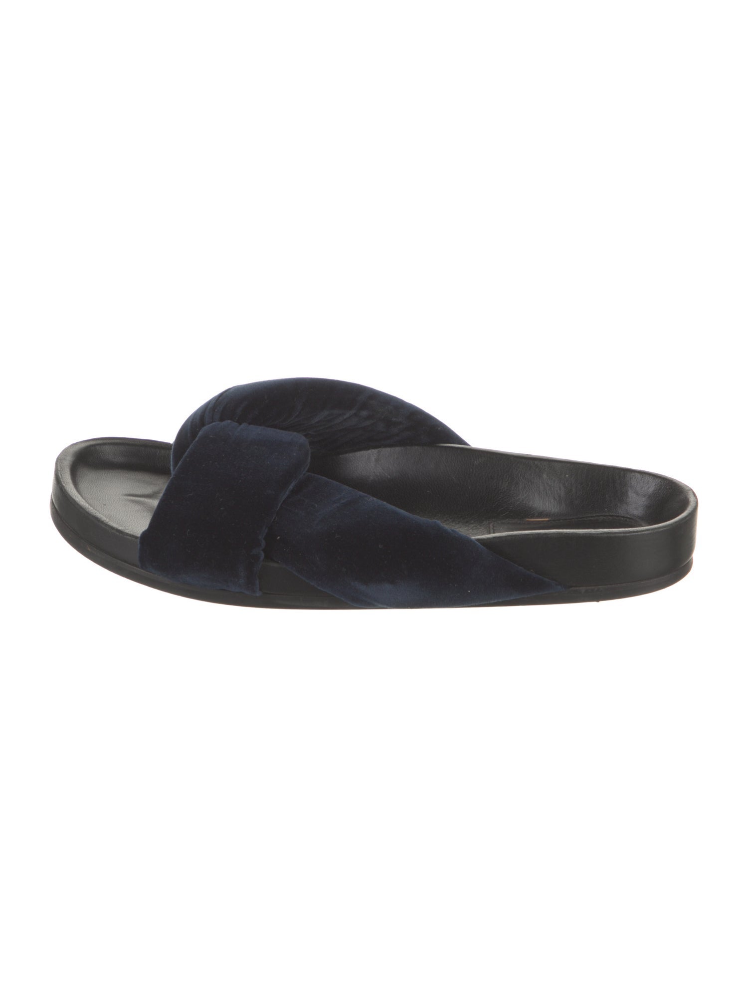 Chloé Velvet Slides