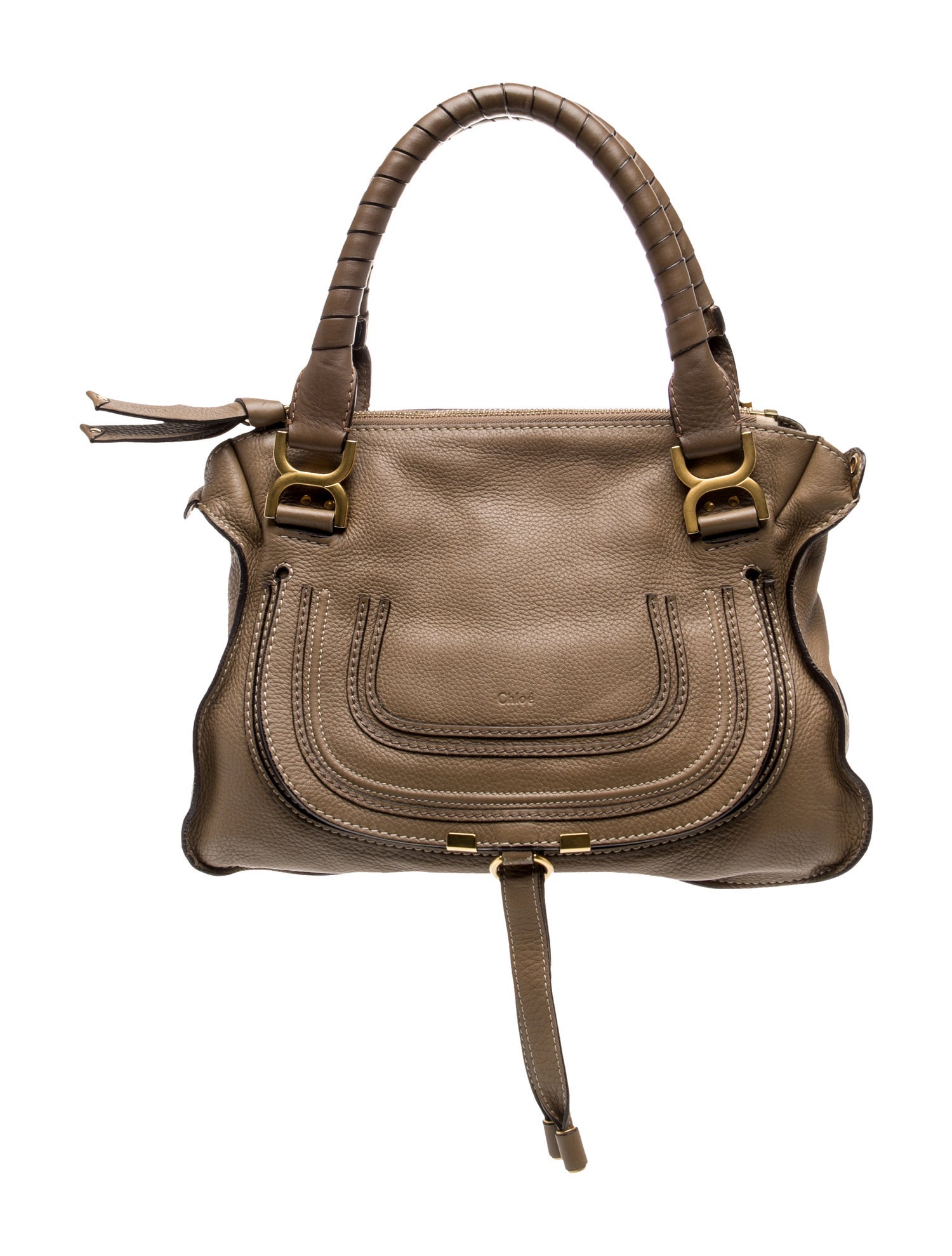 Chloé Leather Marcie Shoulder Bag