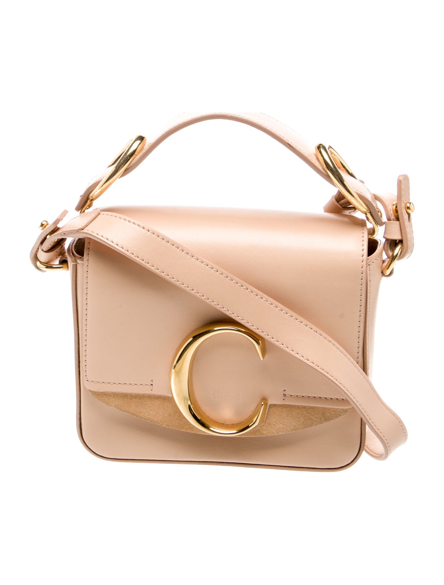 Chloé Leather Top Handle Bag Mini