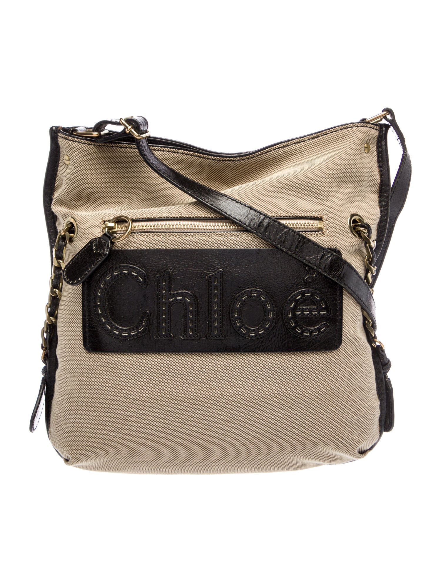 Chloé Canvas Messenger Bag