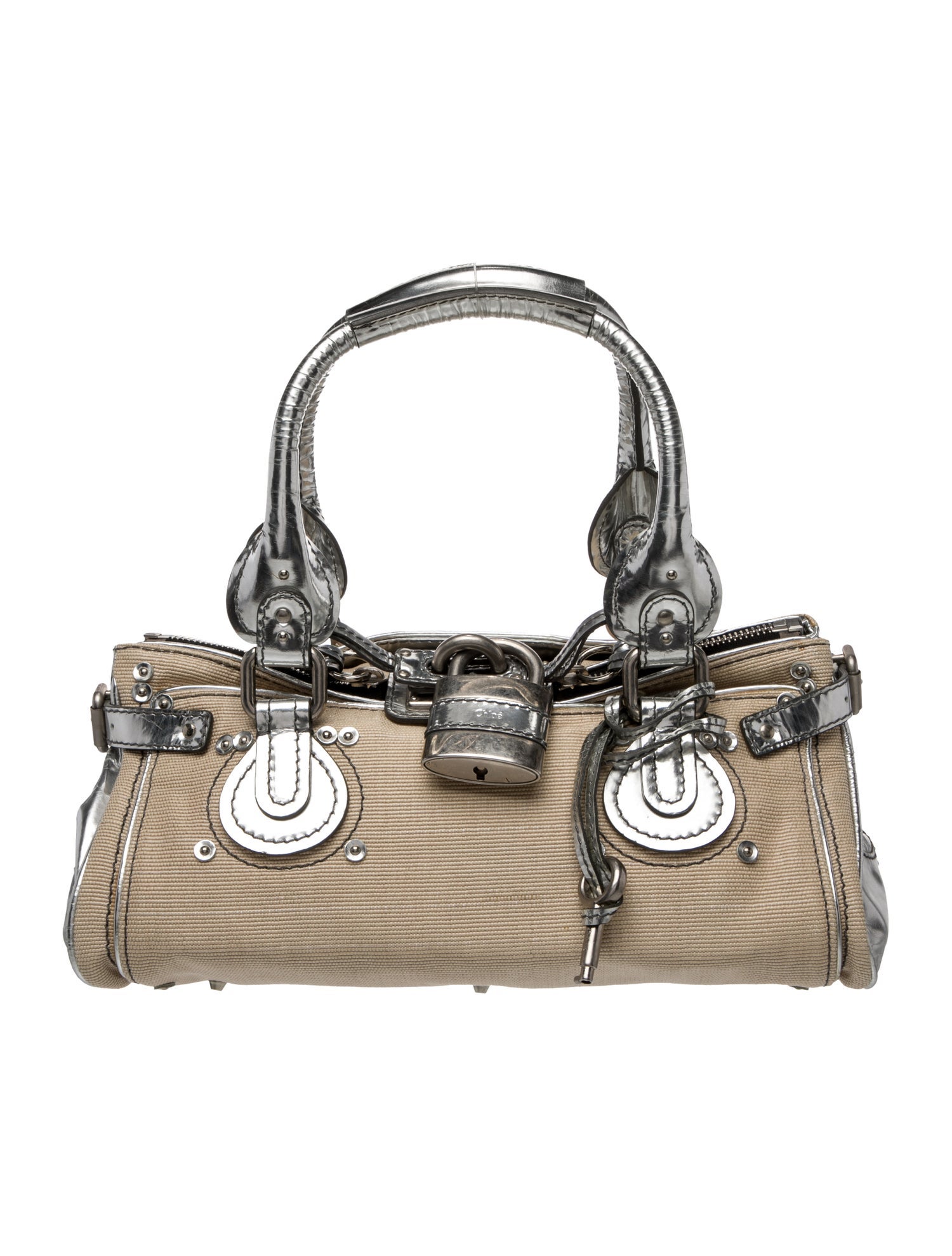 Chloé Canvas Paddington Medium