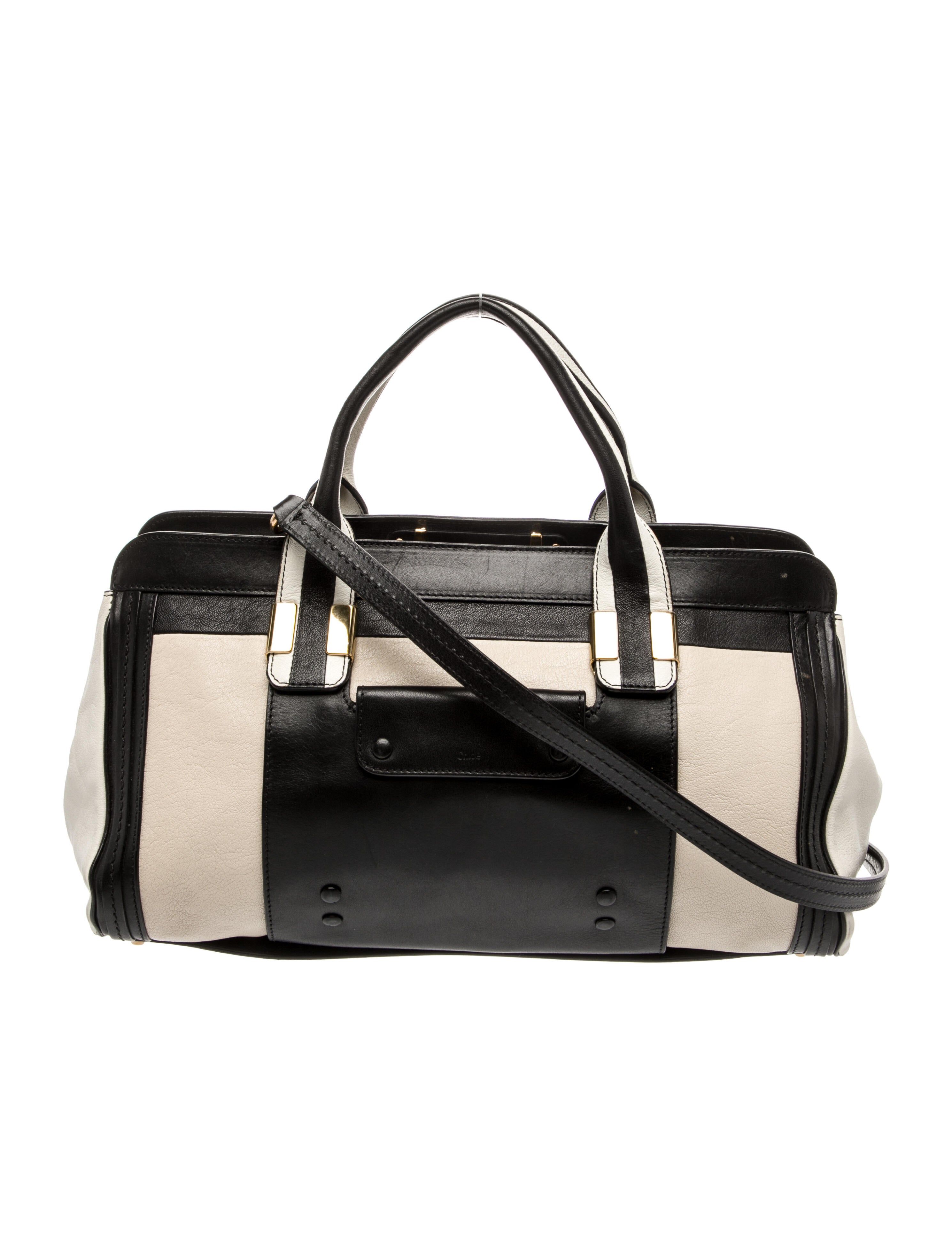 Chloé Leather Top Handle Bag