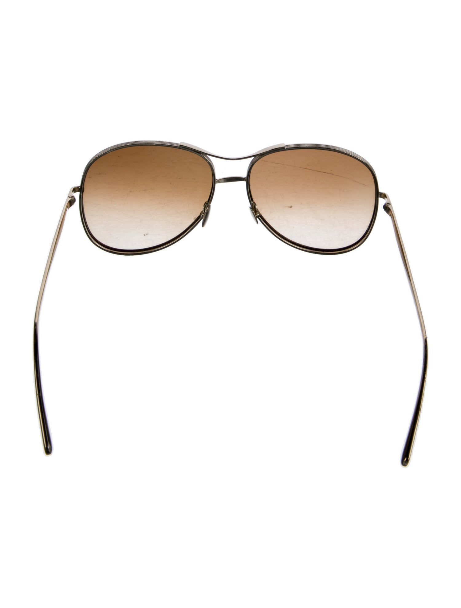 Chloé Aviator Gradient Sunglasses