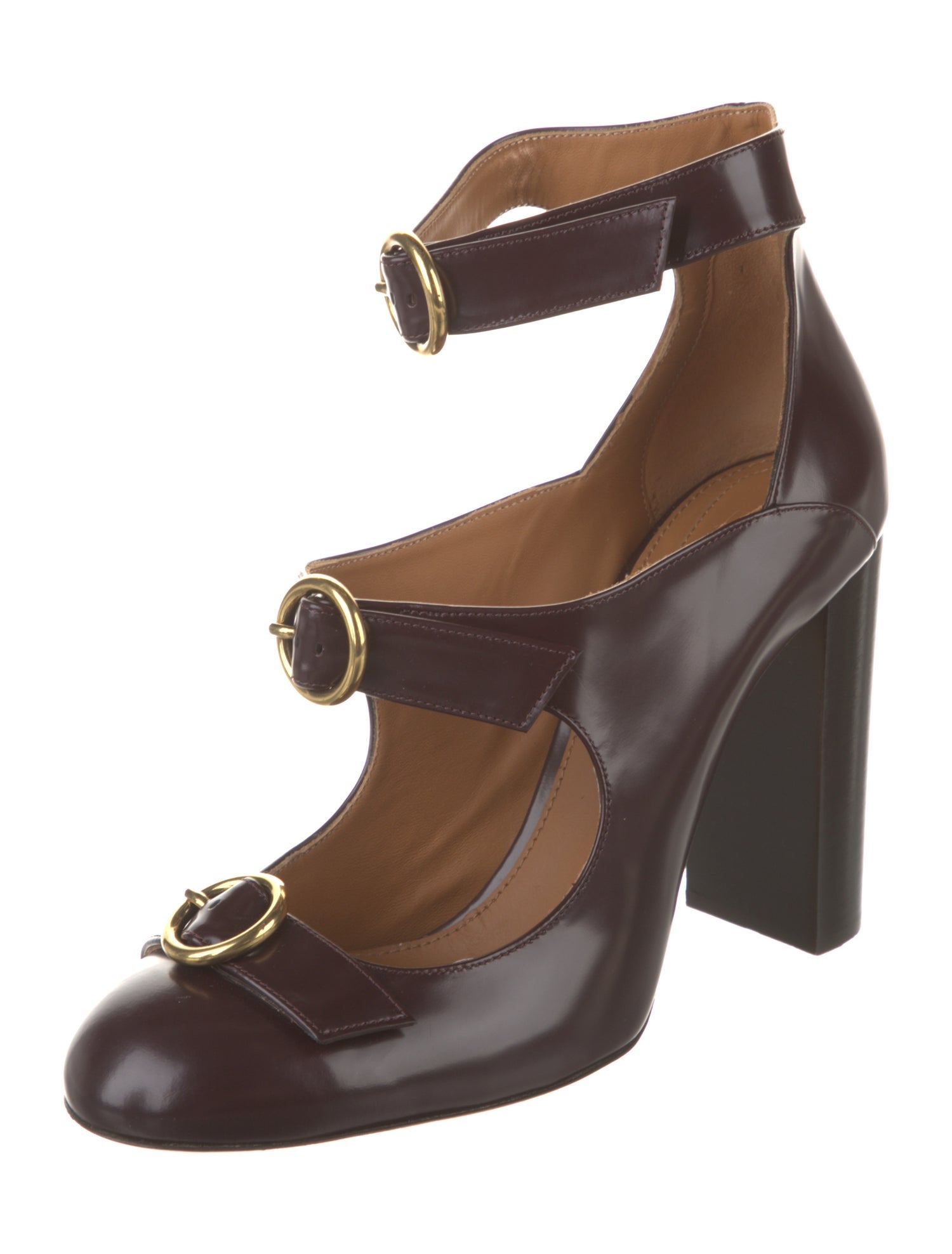 Chloé Patent Leather Pumps