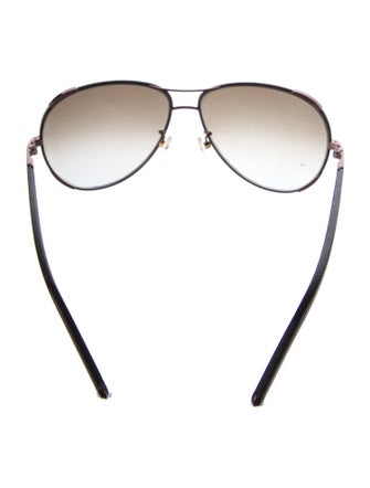 Chloé Aviator Gradient Sunglasses