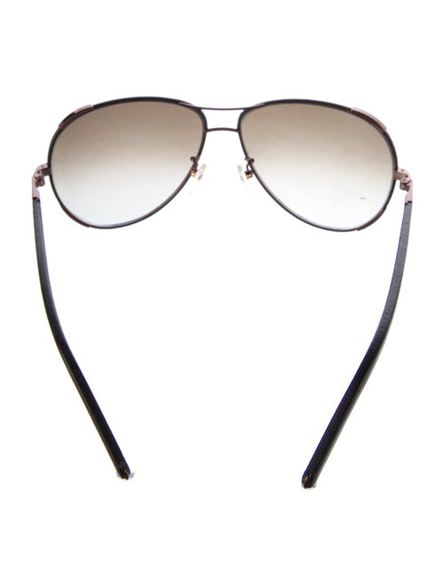 Chloé Aviator Gradient Sunglasses