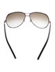 Chloé Aviator Gradient Sunglasses