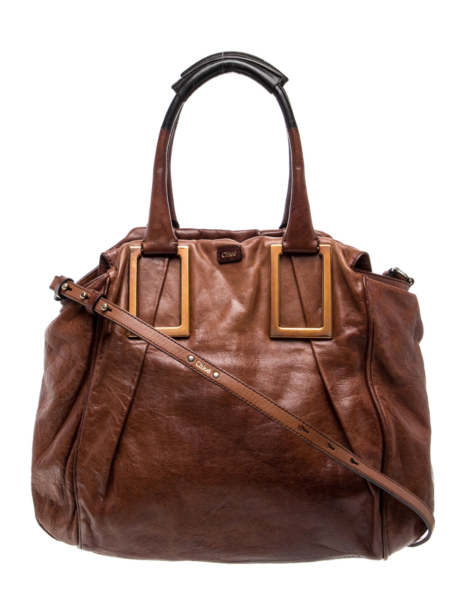 Chloé Leather Bucket Bag