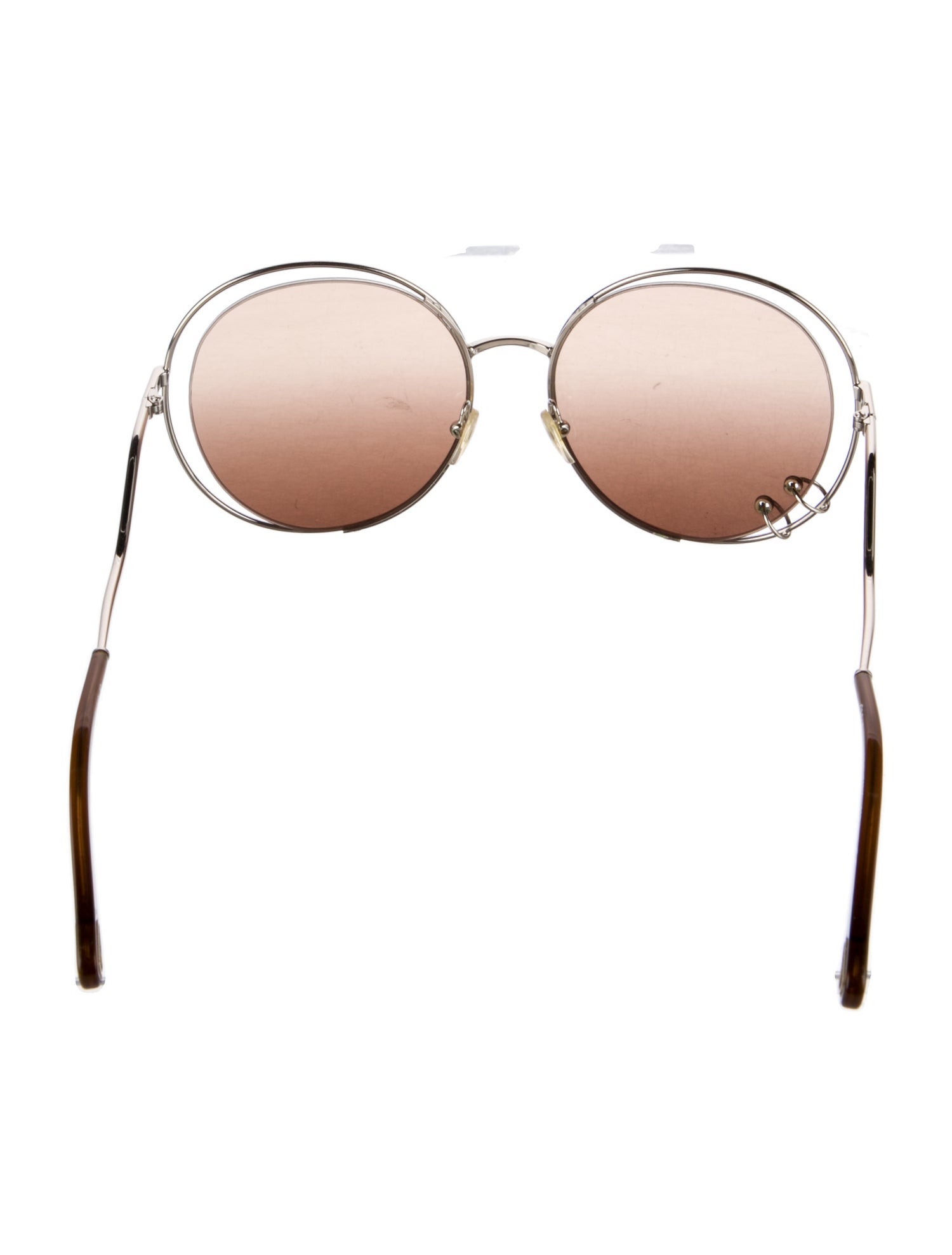 Chloé Round Gradient Sunglasses