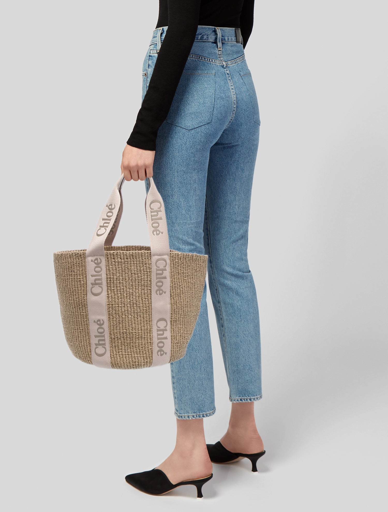 Chloé Raffia Tote
