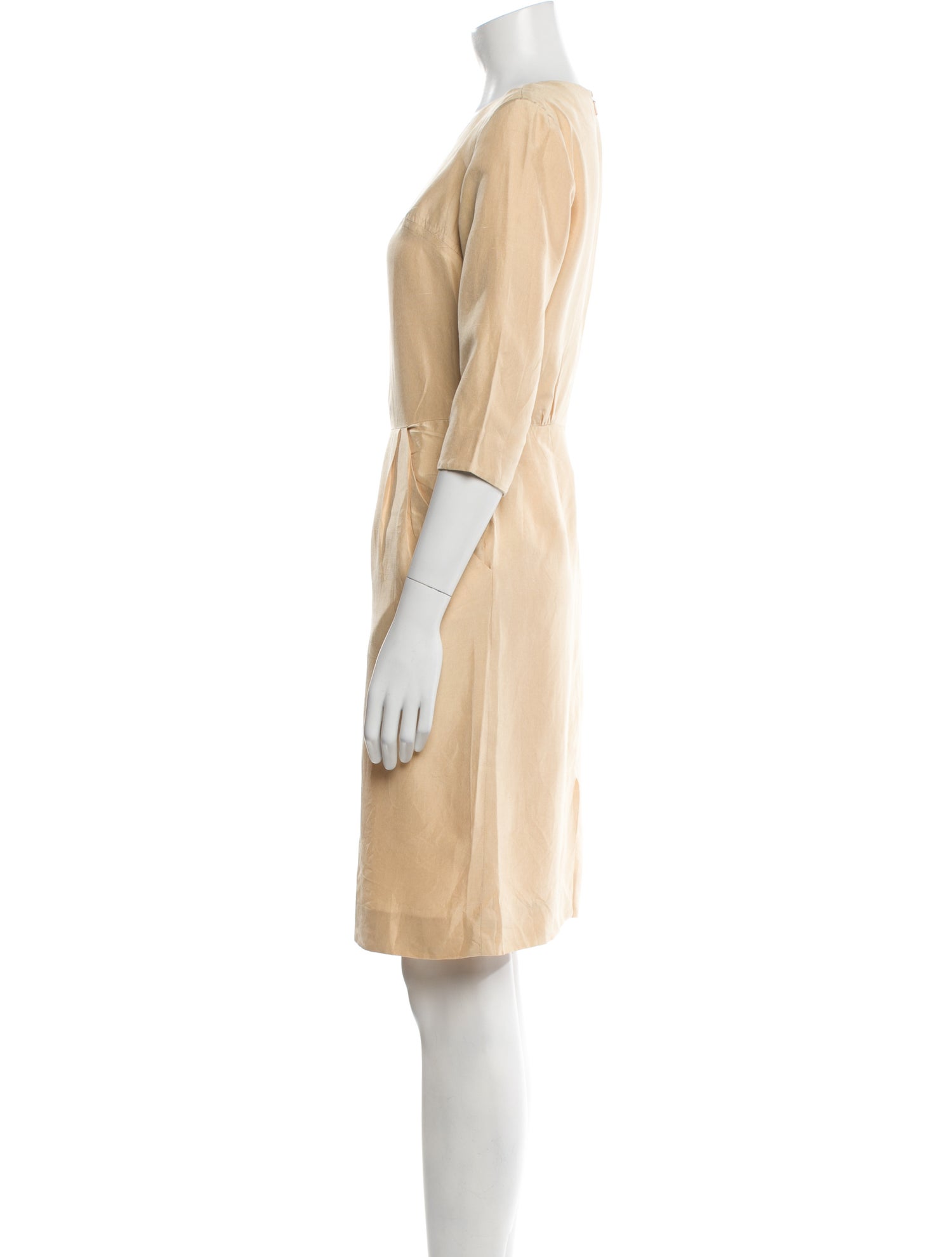 Chloé Silk Knee-Length Dress