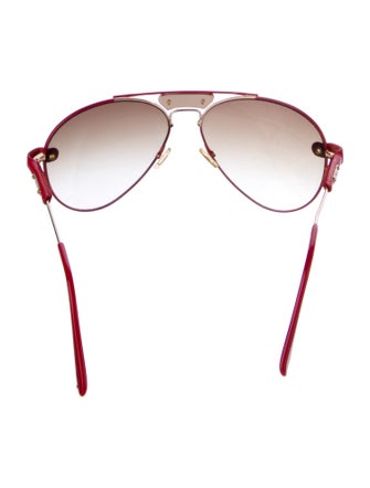 Chloé Aviator Gradient Sunglasses