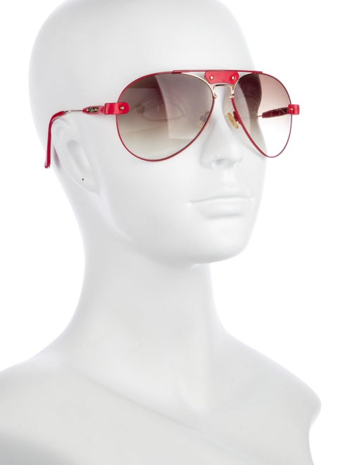 Chloé Aviator Gradient Sunglasses