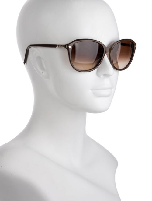 Chloé Oversize Gradient Sunglasses