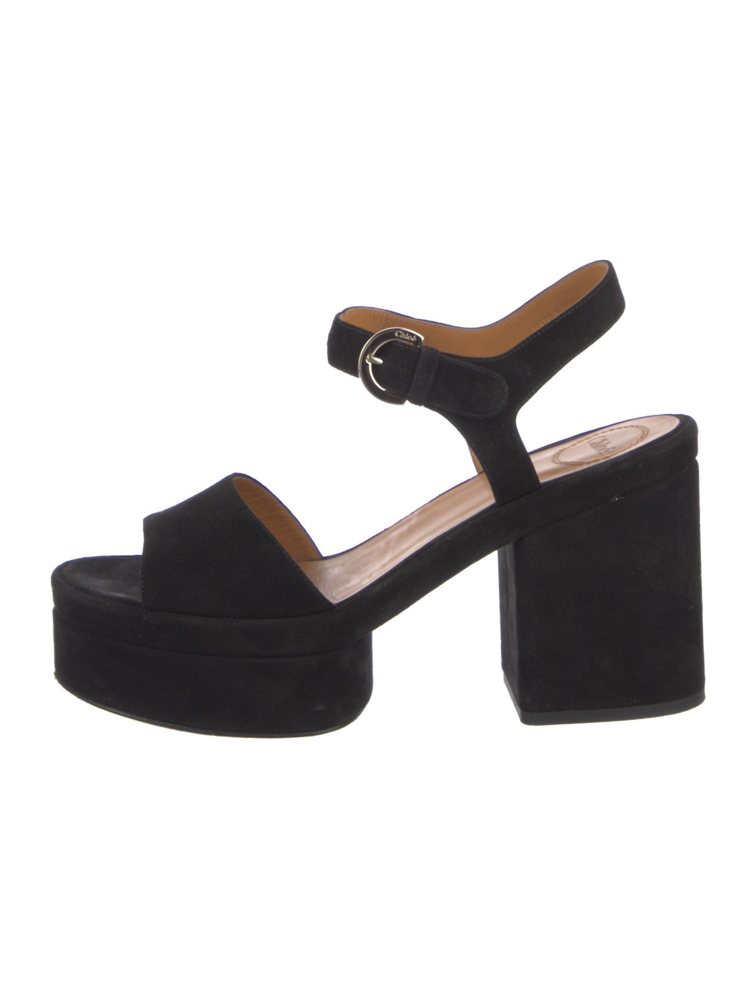 Chloé Suede Slingback Pumps