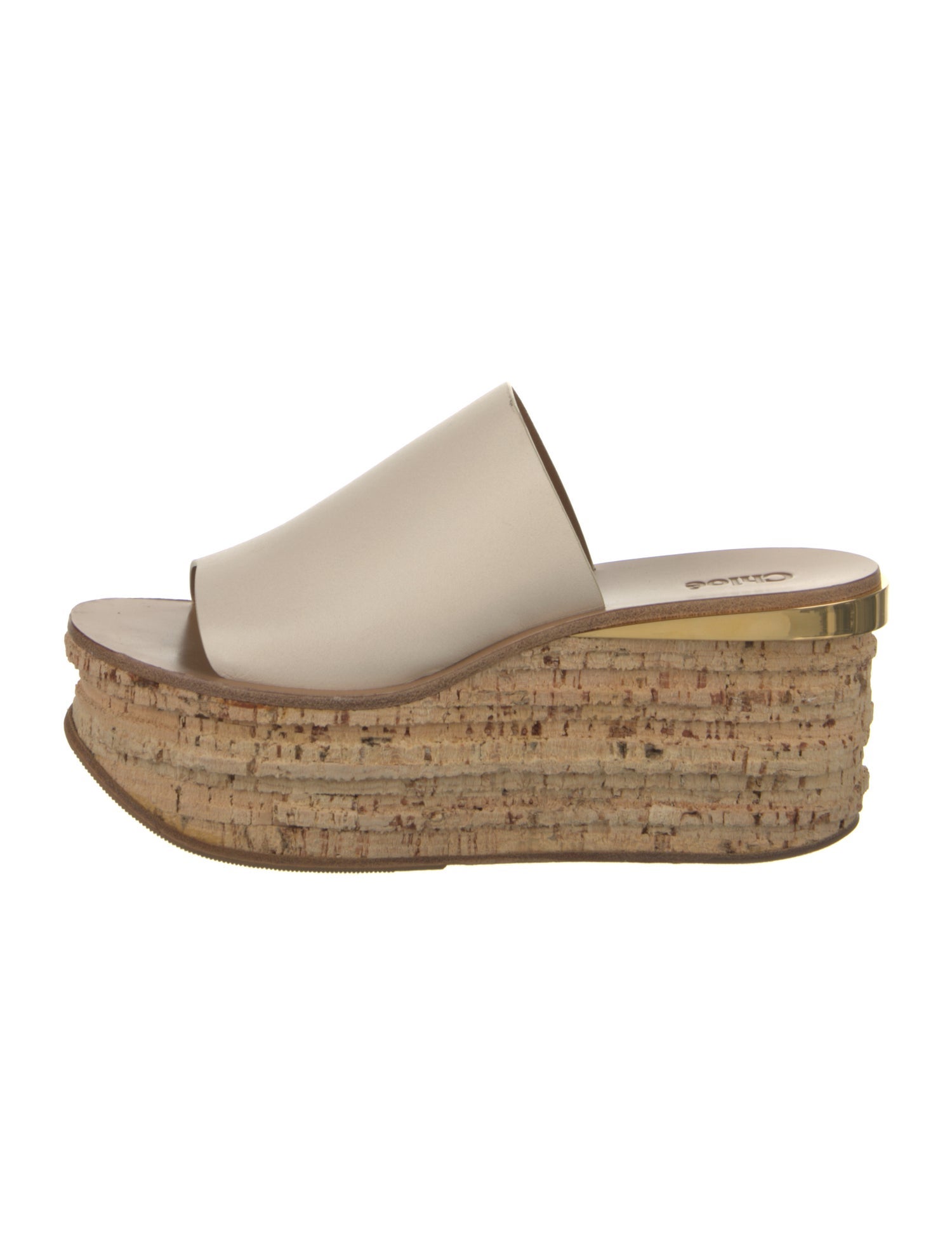 Chloé Leather Espadrilles
