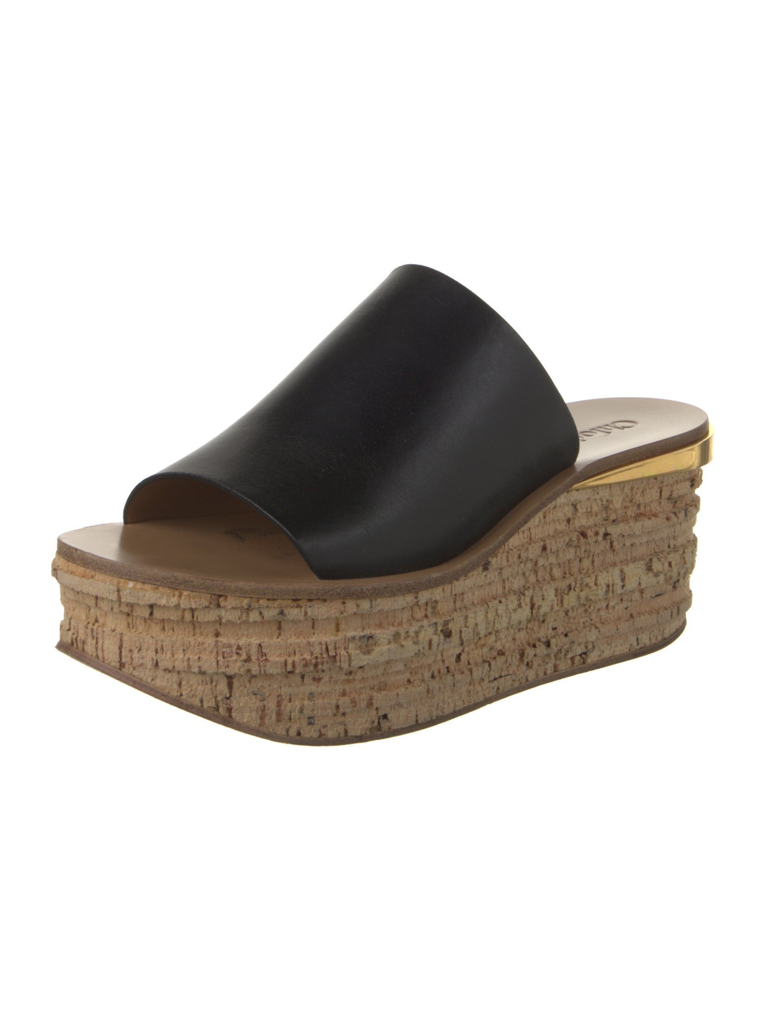 Chloé Leather Slides