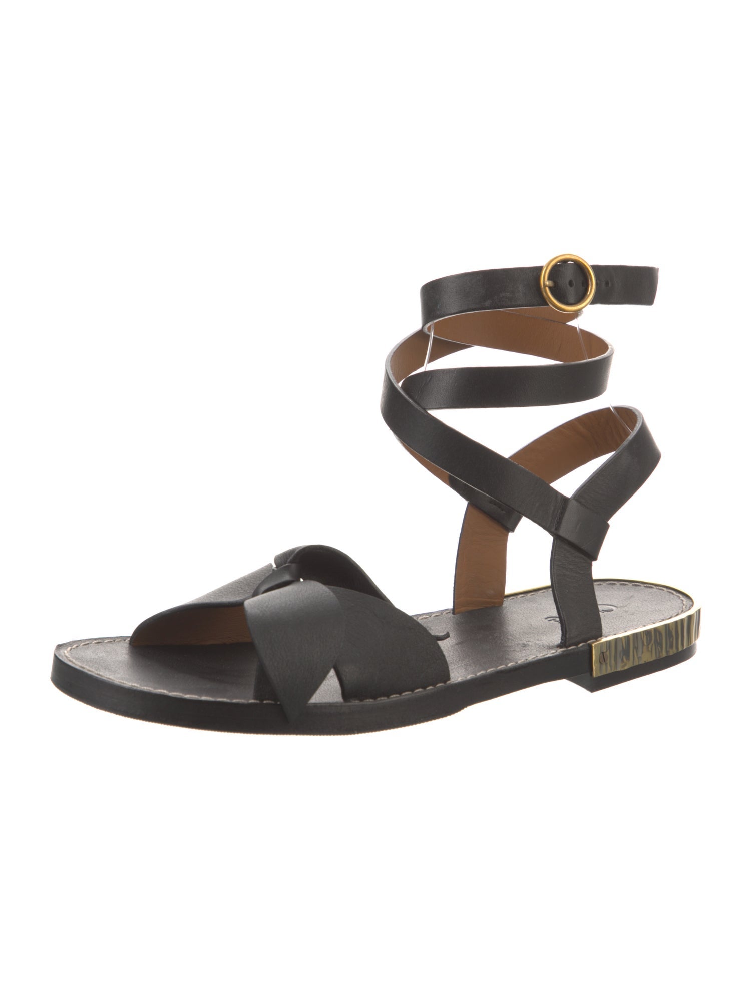 Chloé Leather Gladiator Sandals