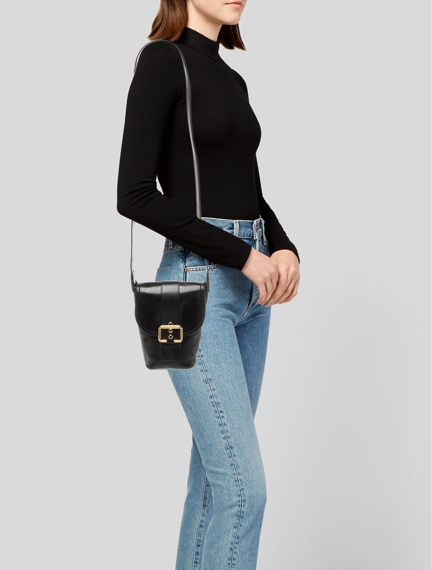 Chloé Leather Bucket Bag