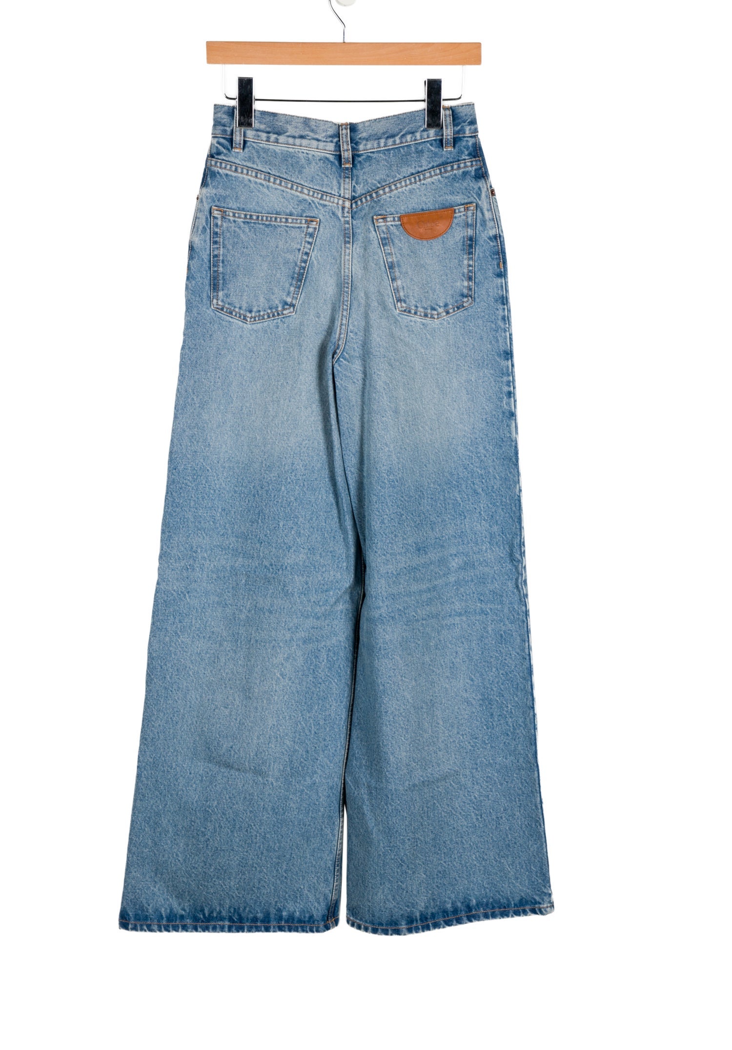 Chloé High-Rise Wide Leg Jeans