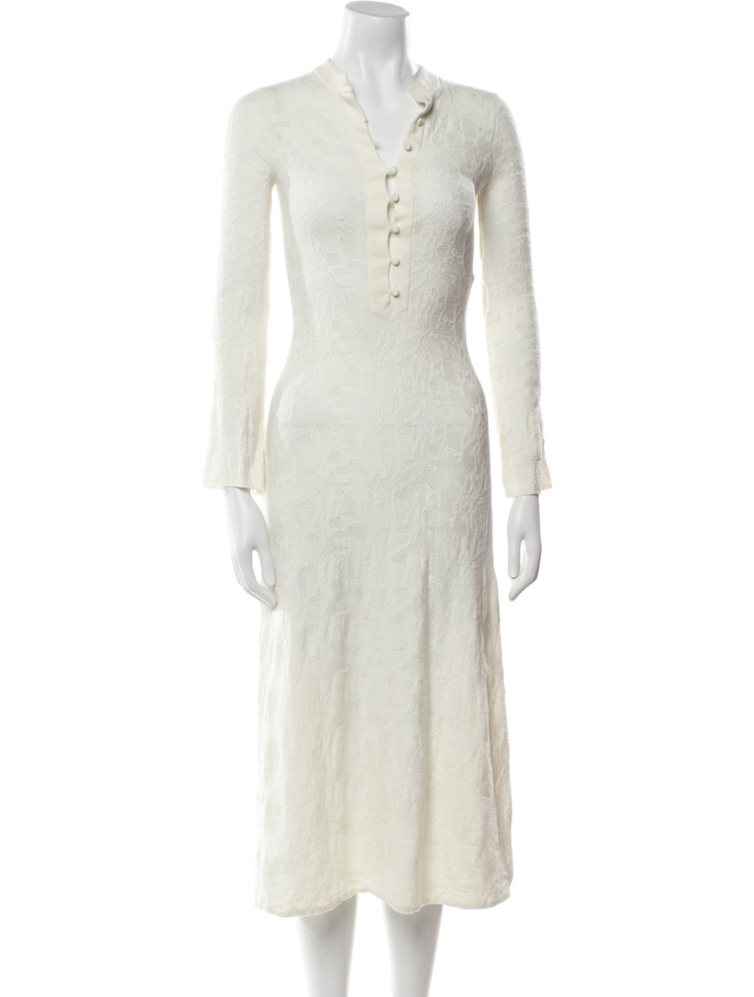 Chloé Wool Long Dress